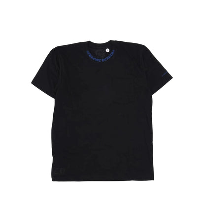 Chrome Hearts Neck Logo Pocket T-Shirt Black/Blue