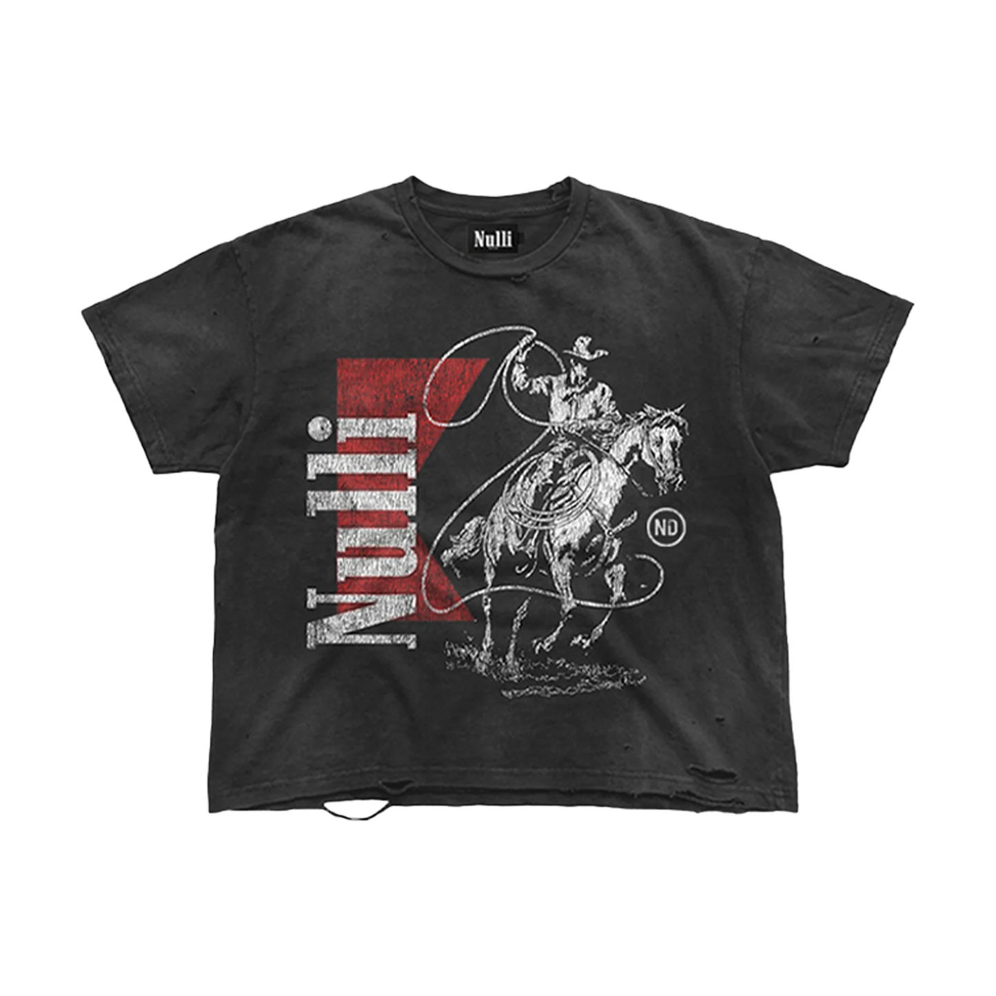 Nulli Cowboy Tee Black