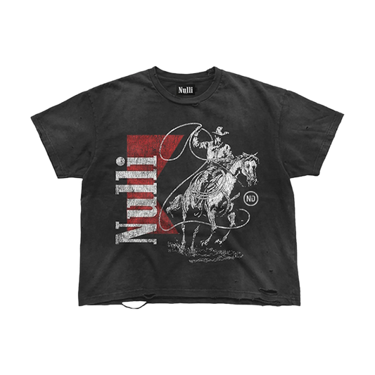 Nulli Cowboy Tee Black
