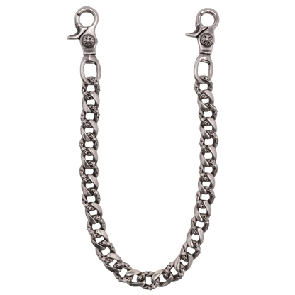 Chrome Hearts Silver Fancy Link Wallet Chain