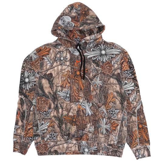 Chrome Hearts x Nike x NOCTA Multi Logo Horseshoe Hoodie Camo