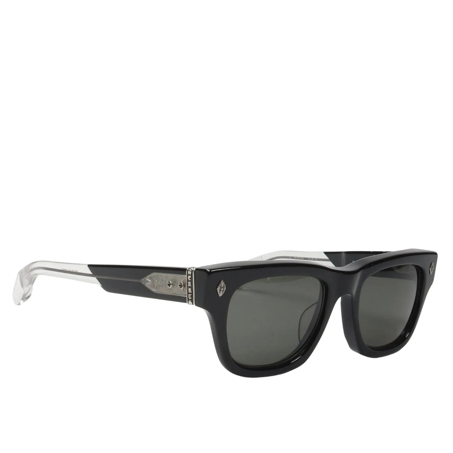 Chrome Hearts Dick Fitzener Sunglasses Black/Silver