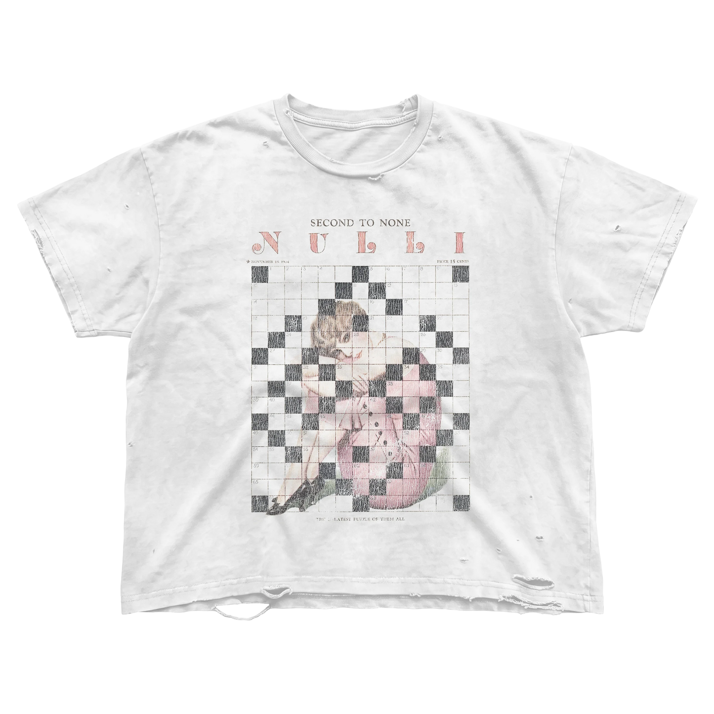 Nulli Puzzle Tee White