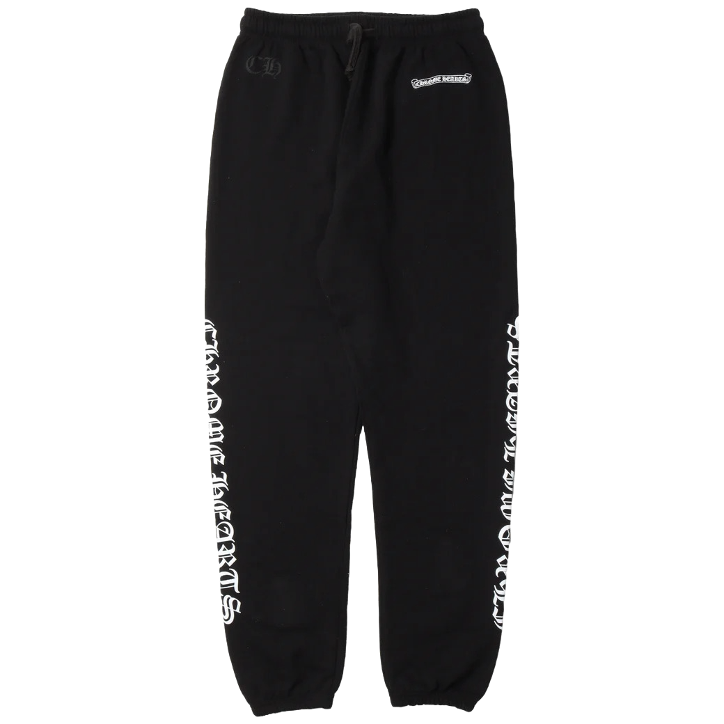 Chrome Hearts  F**k You Logo Sweatpants Black