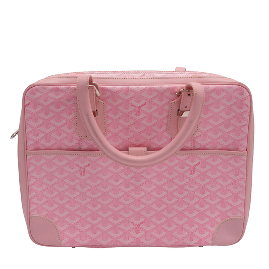 Goyard Ambassade MM Document Case Pink