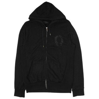 Chrome Hearts Matty Boy Friends Cashmere Zip-Up Hoodie Black