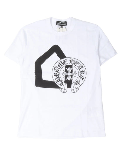Chrome Hearts X Comme des Garcons DSM T-Shirt White