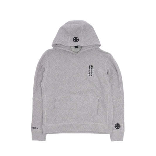 Chrome Hearts Plus Cross Patch Hoodie Grey