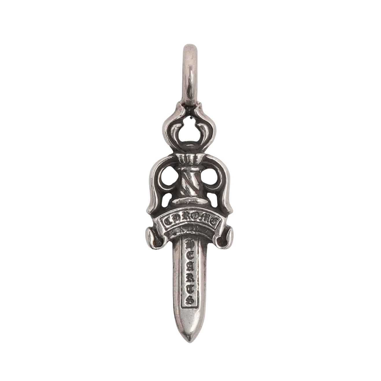 Chrome Hearts Large Silver Dagger Pendant