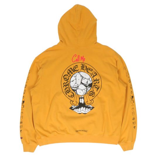 Chrome Hearts Matty Boy Call Me Sweatshirt Yellow