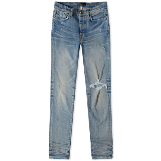 Amiri Broken Jean Clay Indigo