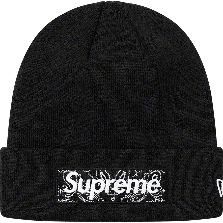 Supreme New Era Box Logo Beanie (FW19) Black