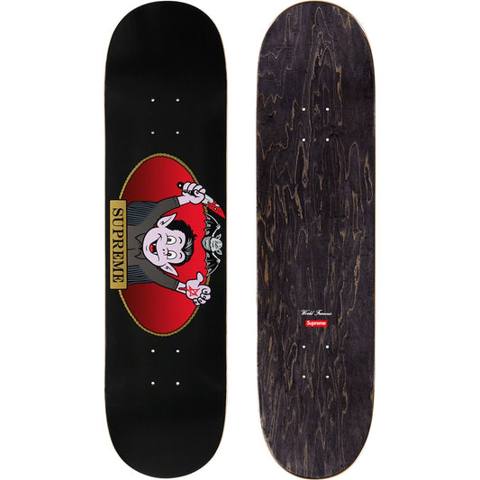 Supreme Vampire Boy Skateboard Deck Black