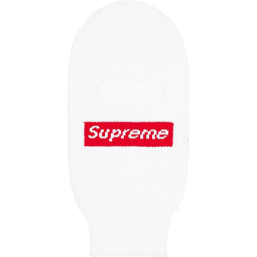 Supreme New Era Box Logo Balaclava (FW22) White