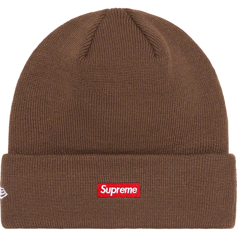 Supreme New Era S Logo Beanie (FW22) Brown