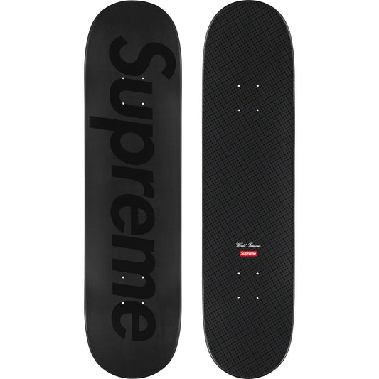 Supreme Tonal Box Logo Skateboard Deck Black