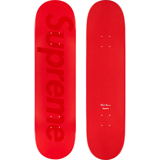 Supreme Tonal Box Logo Skateboard Deck Red