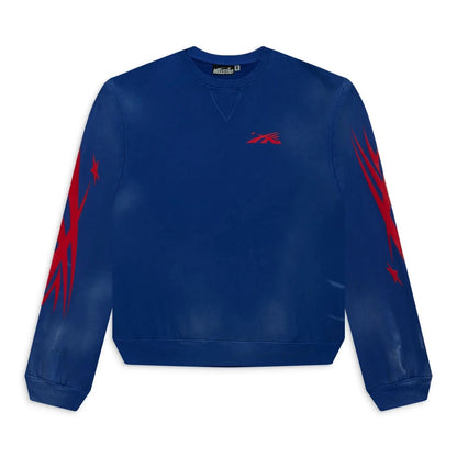 Hellstar Sport Crewneck Blue