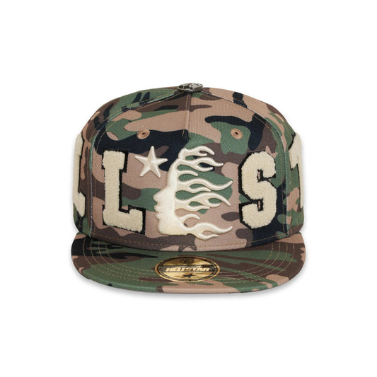 Hellstar OG Patch Fitted Hat Camo