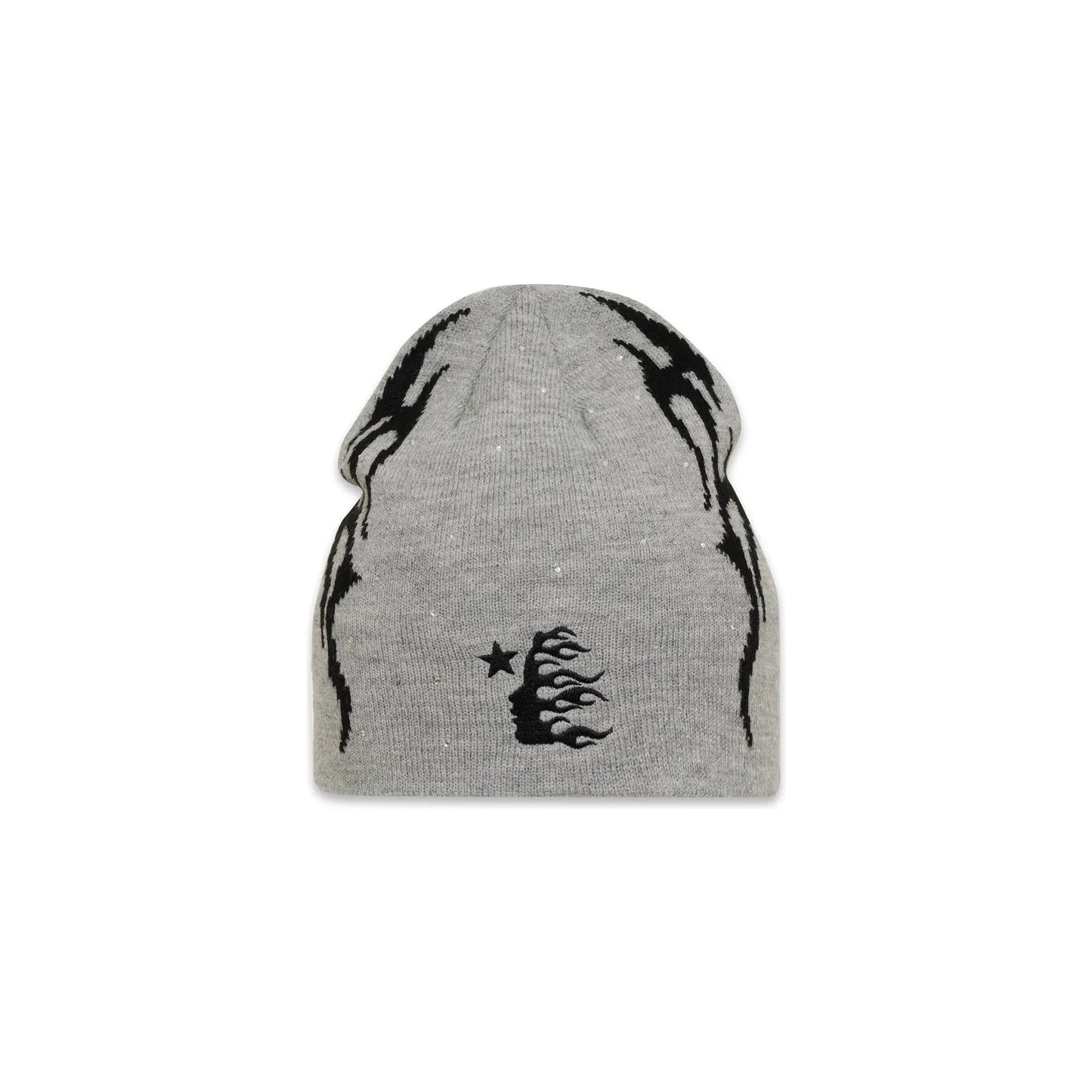 Hellstar Flame Beanie Heather Grey