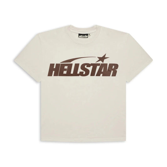 Hellstar Classic T-Shirt White/Brown