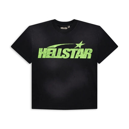 Hellstar Classic Spray T-Shirt Black/Green