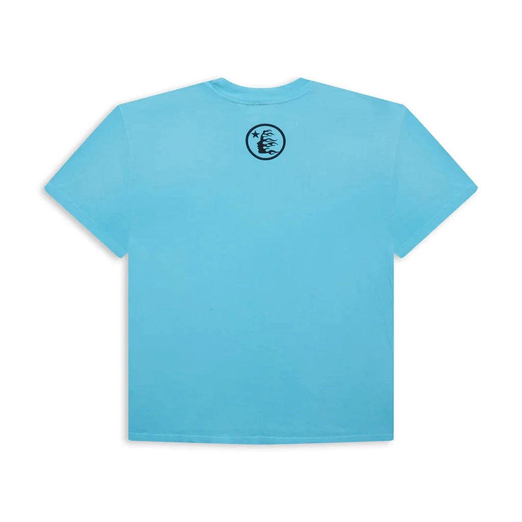 Hellstar Box Logo T-Shirt Blue