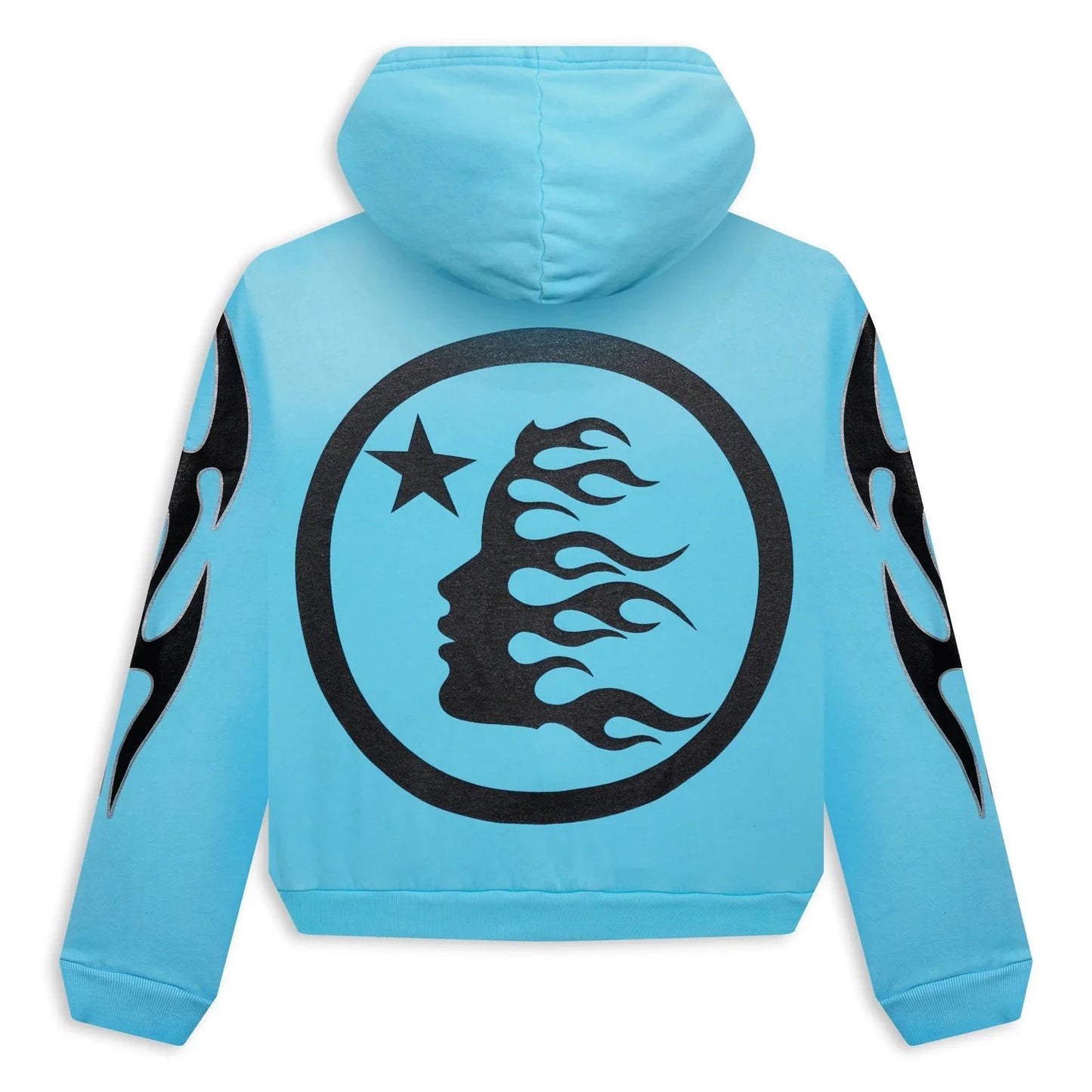 Hellstar Studios Zip-Up Hoodie Blue