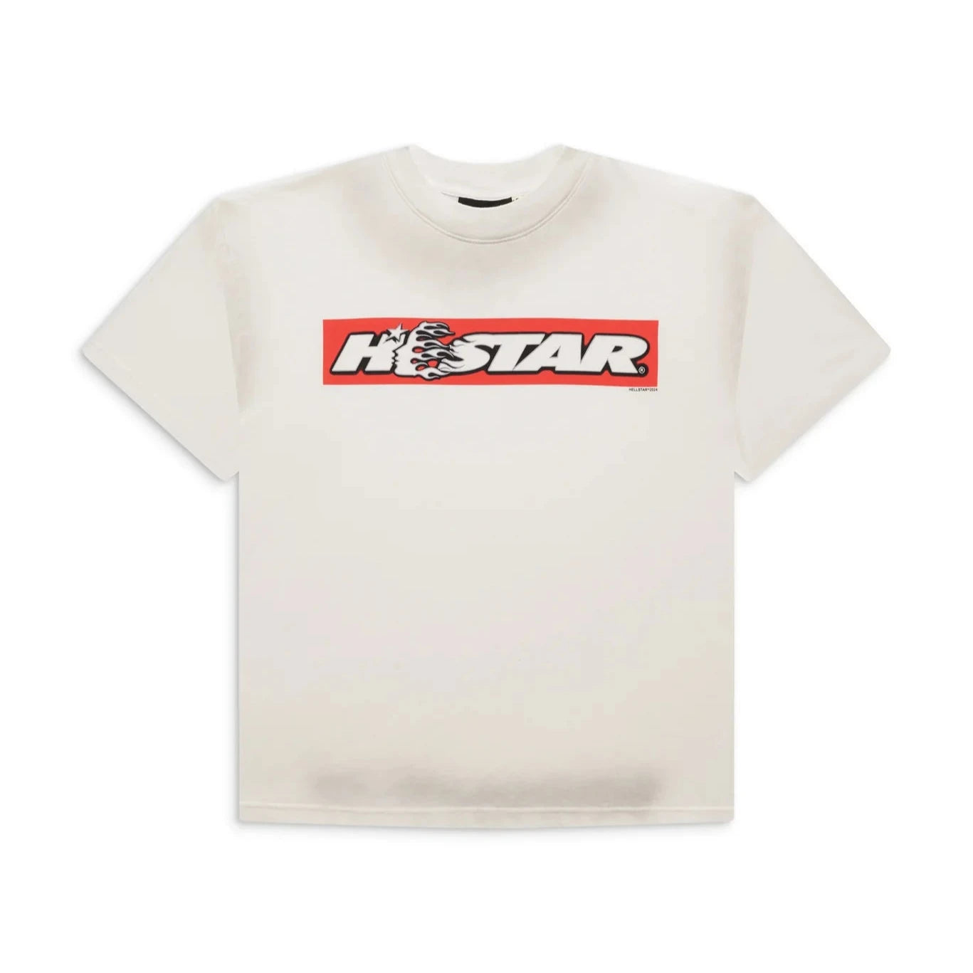 Hellstar Box Logo T-Shirt White/Red