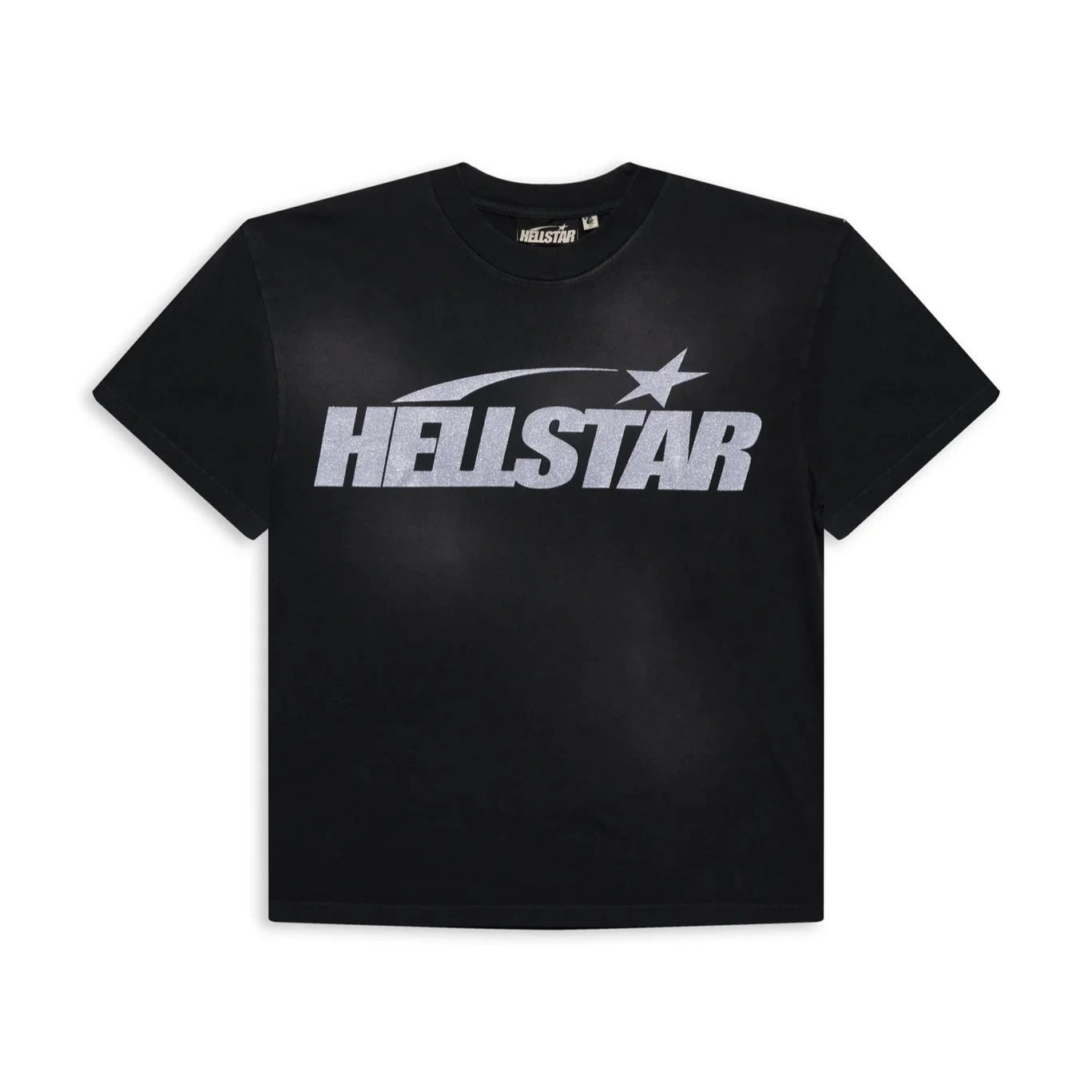 Hellstar Classic Glitter Logo T-Shirt Black