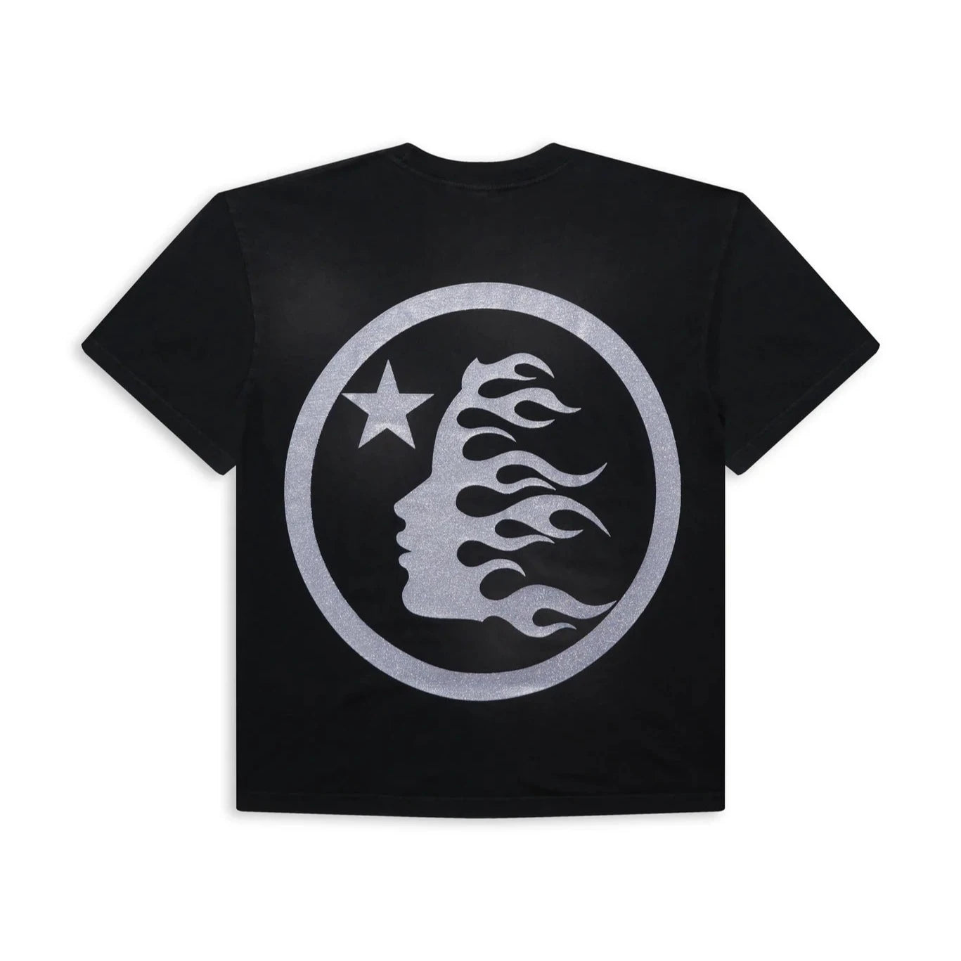 Hellstar Classic Glitter Logo T-Shirt Black