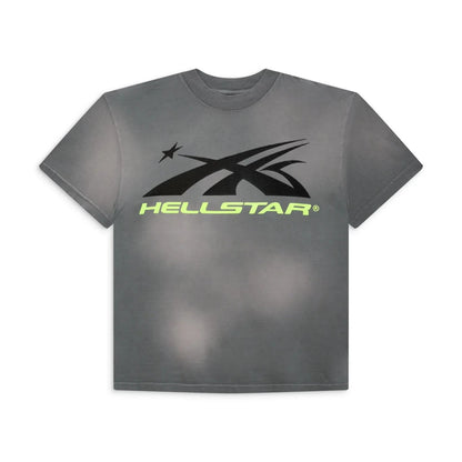 Hellstar Sports Core Logo Gel T-Shirt Grey