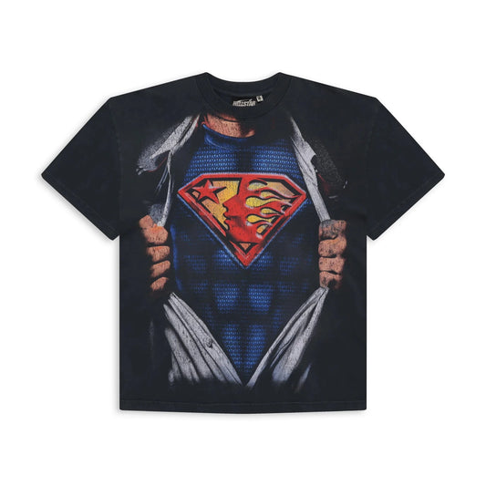 Hellstar Superhero T-Shirt Black