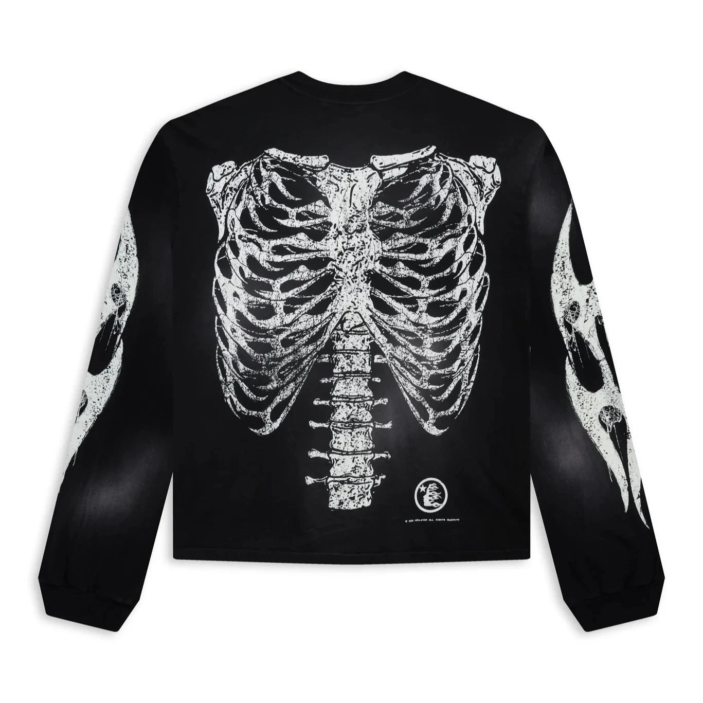 Hellstar Skeleton L/S T-Shirt Black