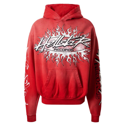Hellstar Records Hoodie Red