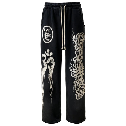 Hellstar Yoga Remix Sweatpants Black