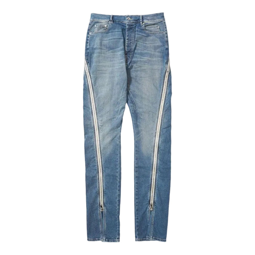 Rick Owens DRKSHDW Bolan Banana Washed Indigo