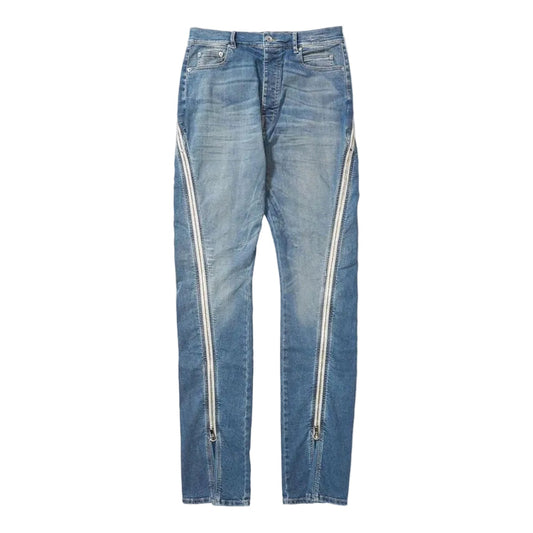 Rick Owens DRKSHDW Bolan Banana Washed Indigo