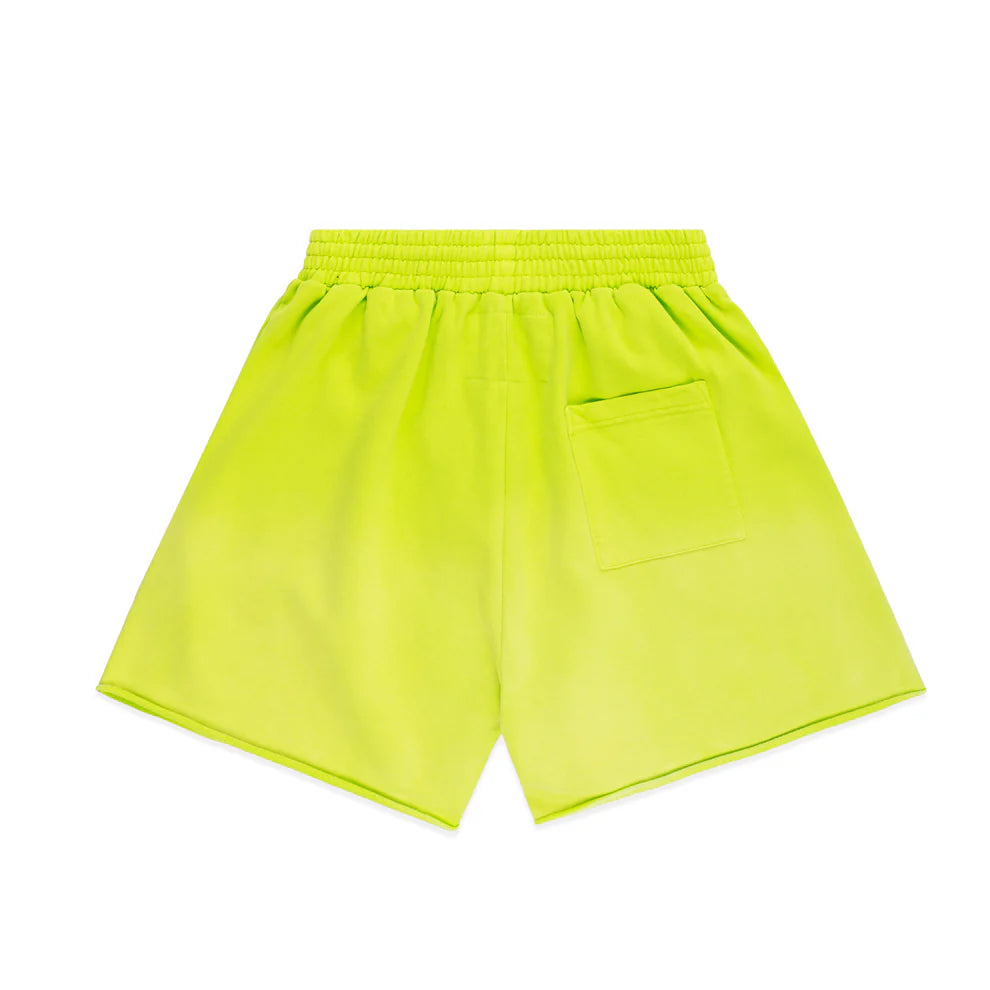 Sp5der OG Web V2 Sweatshort Acid Green