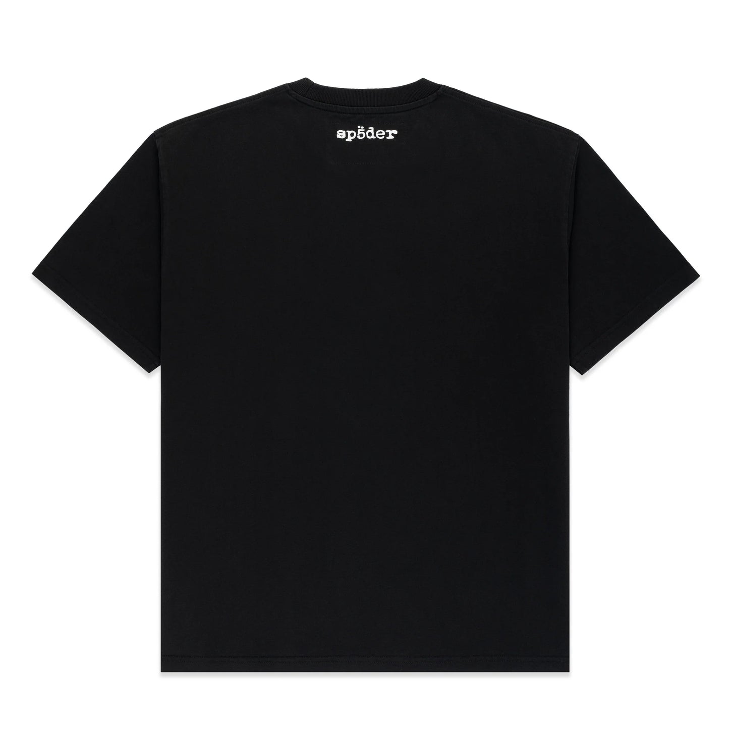 Sp5der Diffused Collegiate Tee Black