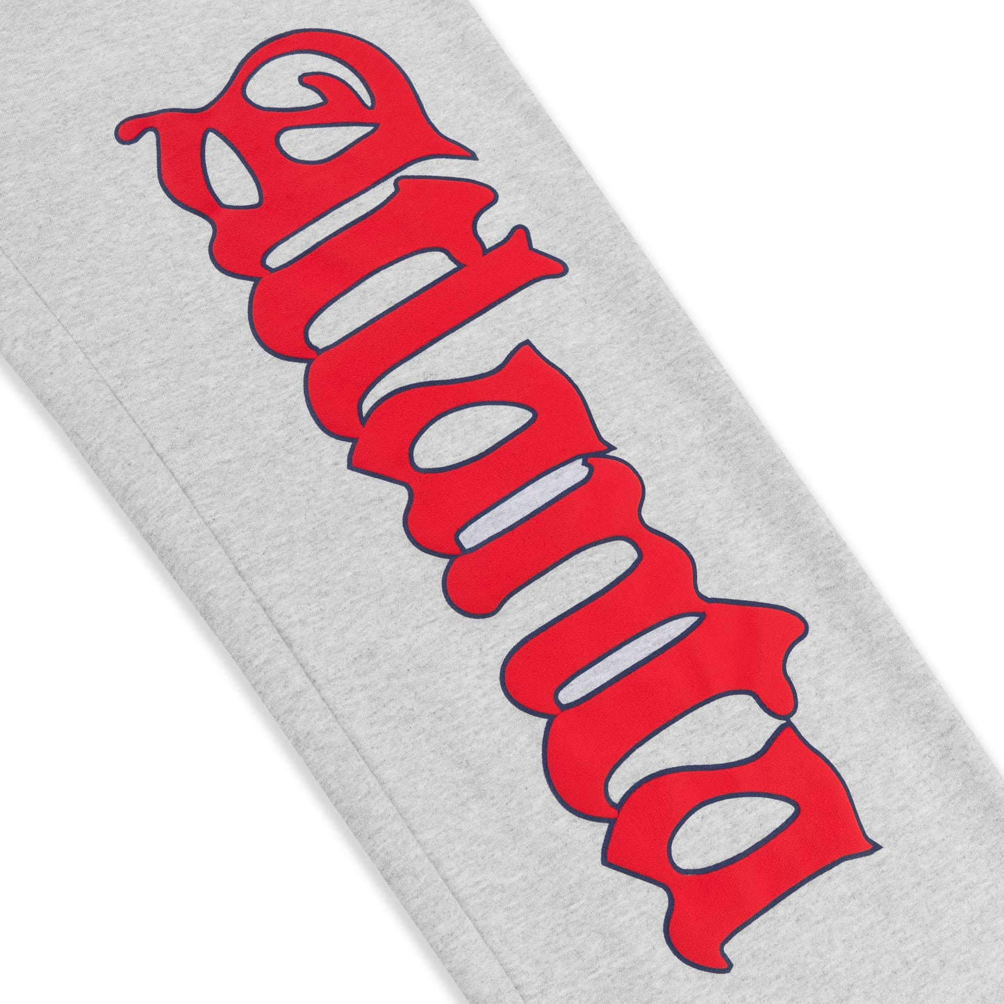 Sp5der Atlanta Wide Leg Sweatpant Heather Grey