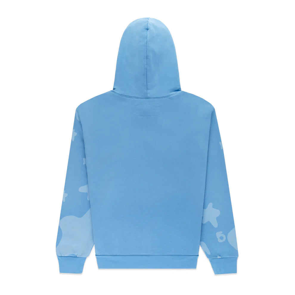 Sp5der Beluga V2 Hoodie Dusty Blue
