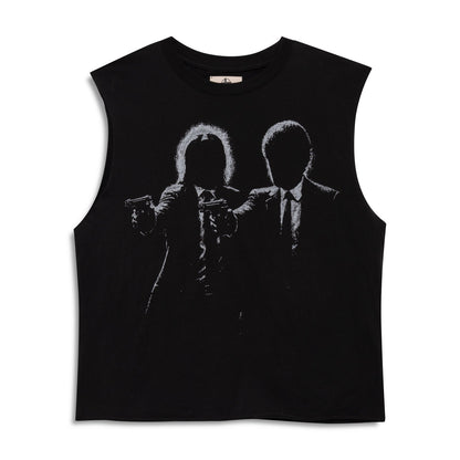 Vital Reality Not Fiction Tank Black