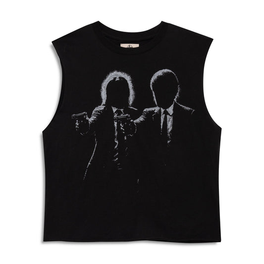 Vital Reality Not Fiction Tank Black