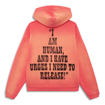 Vital Freak Hoodie Washed Red