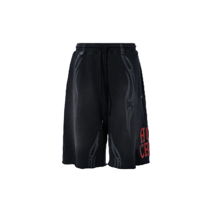 Hellstar Holy Cross 3/4 Shorts Black