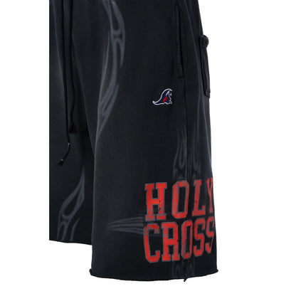 Hellstar Holy Cross 3/4 Shorts Black