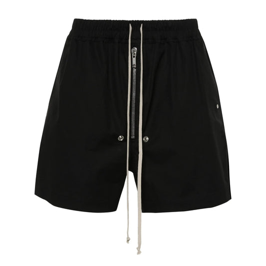 Rick Owens Bela Zip-Front Shorts Black