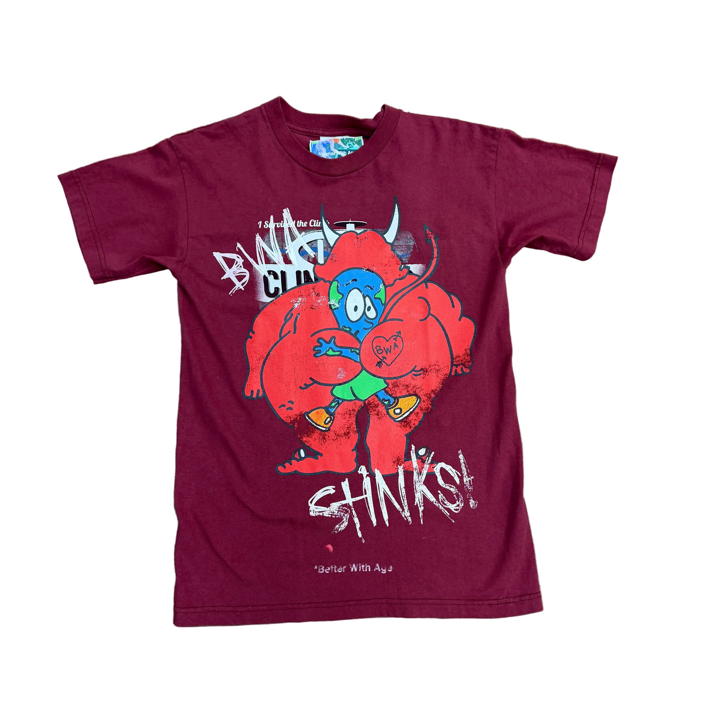 *Better With Age Buck Tee Red