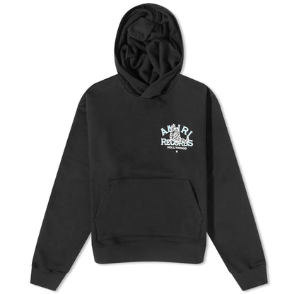 Amiri Records Wolf Hoodie Black